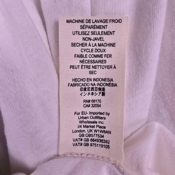 We The Free Top Womens Large Off‎ Shoulder Flutter Sleeve Boho Festival Shirt - Picture 7 of 8